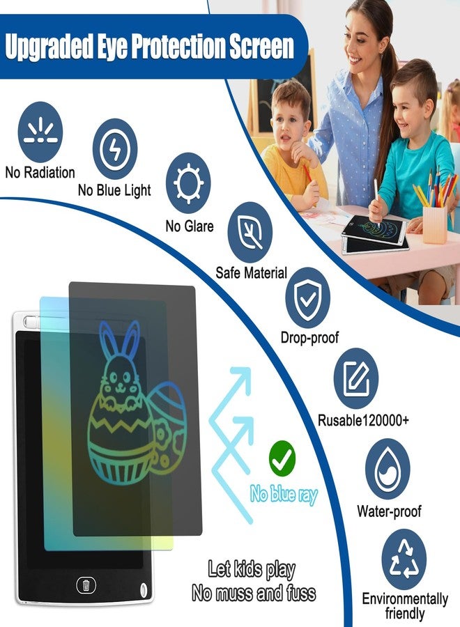 ٢٠ لوحة كتابة LCD للأطفال، ألواح رسم بيضاء مقاس ٨٫٥ بوصة، قابلة لإعادة الاستخدام، لوحات كتابة ورسم، مجموعة كبيرة من لوحات الرسم LCD للأطفال، مناسبة للمكتب والفصل الدراسي والتعليم، ألعاب وهدايا للأولاد والبنات من سن ٣ إلى ١٠ سنوات - Image 2